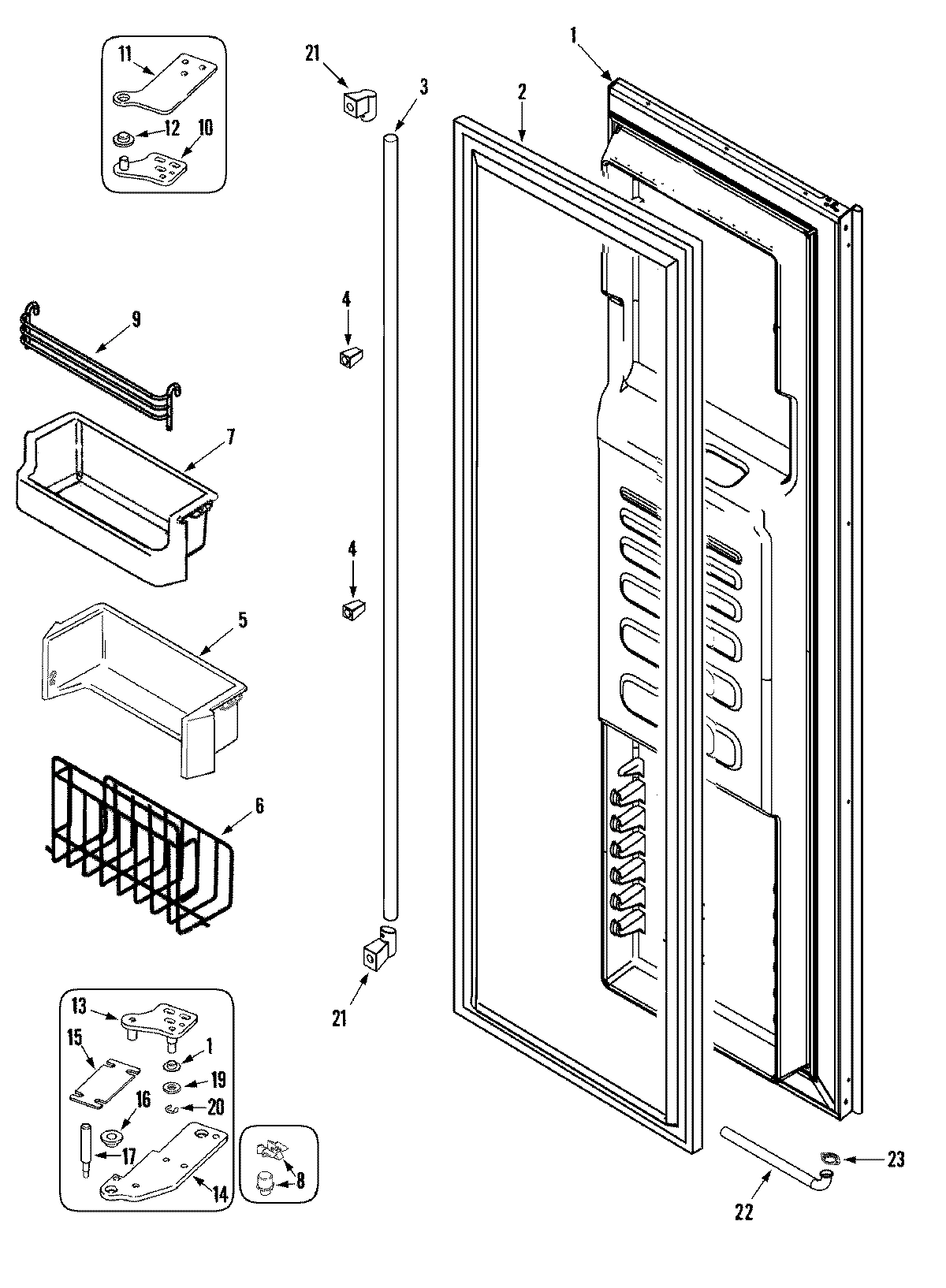 07 - FREEZER DOOR