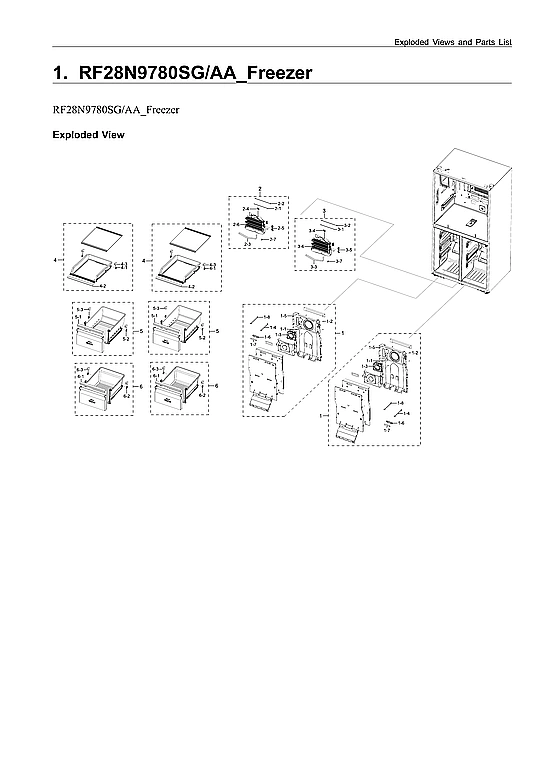 FREEZER PARTS
