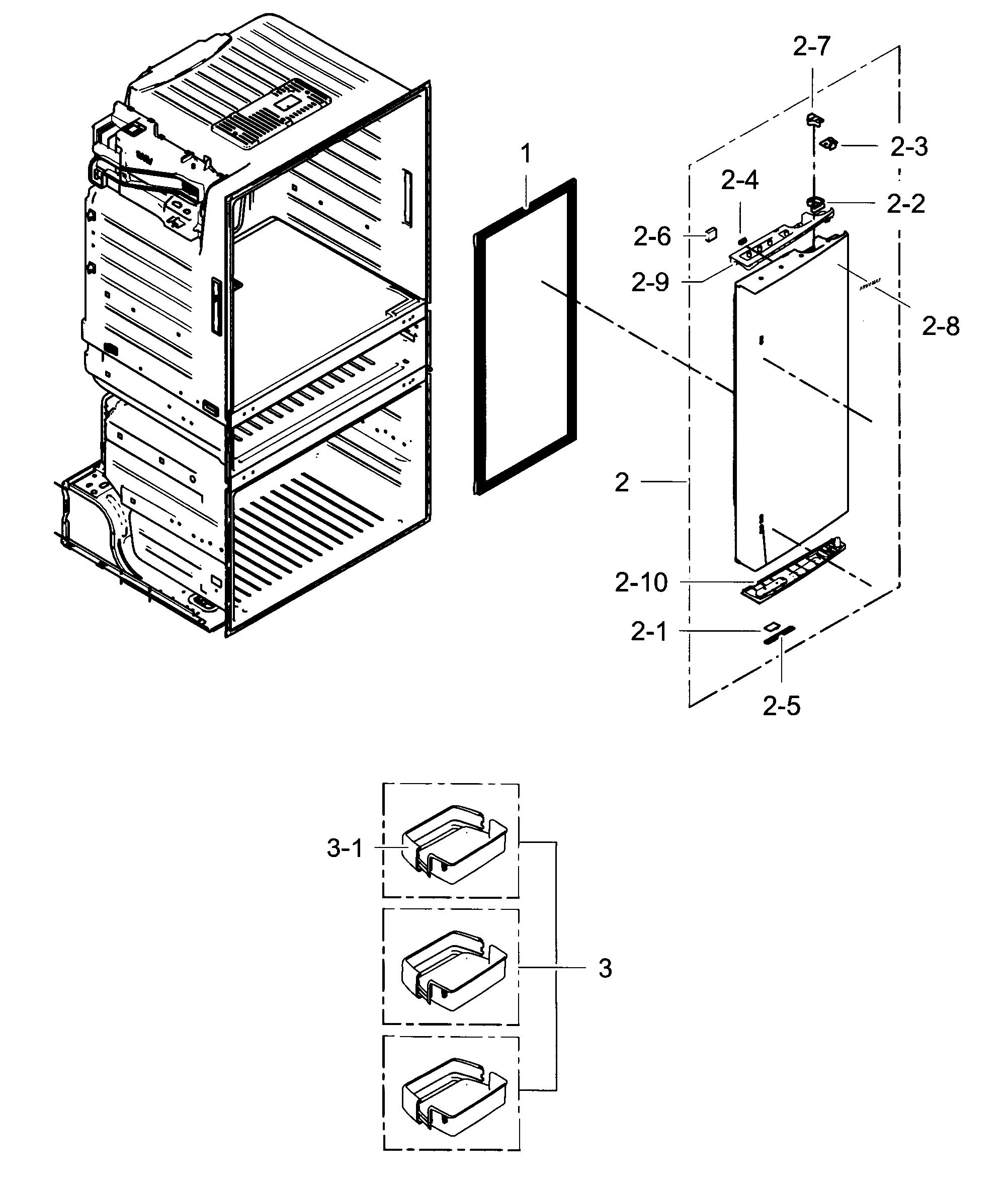 Refrigerator Door R