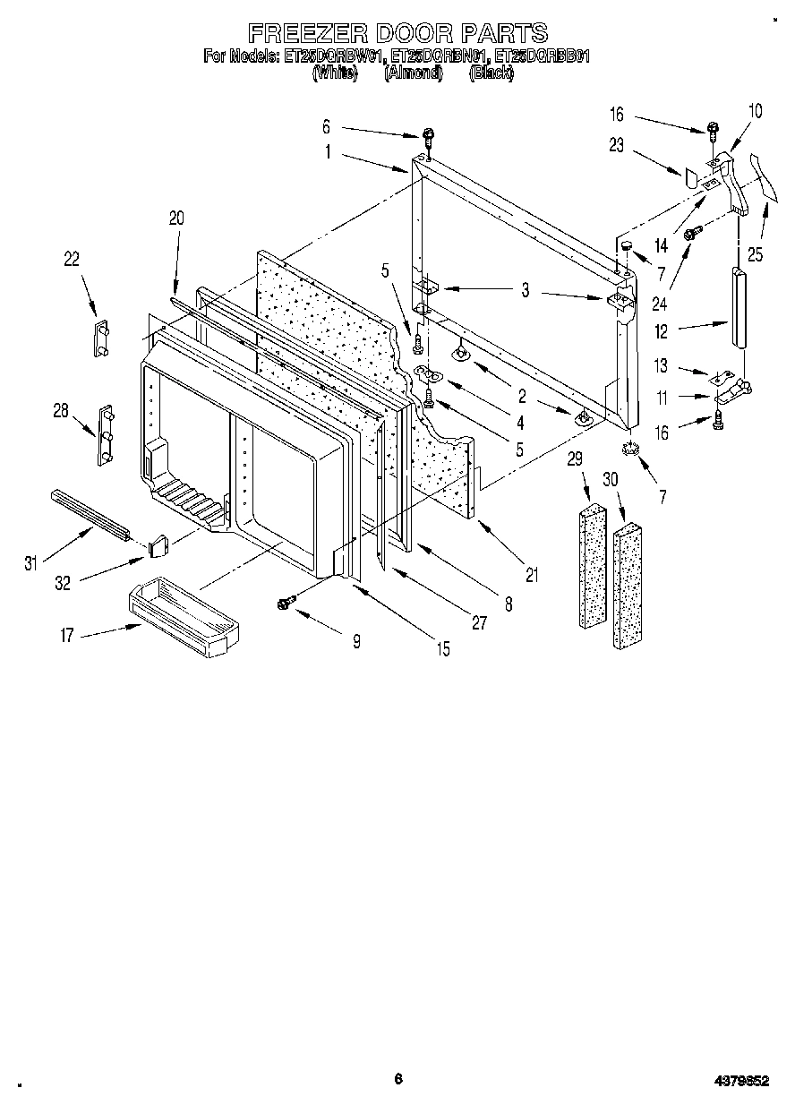04 - FREEZER DOOR