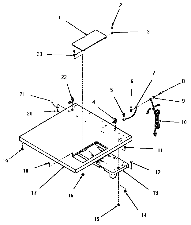 01 - CABINET TOP