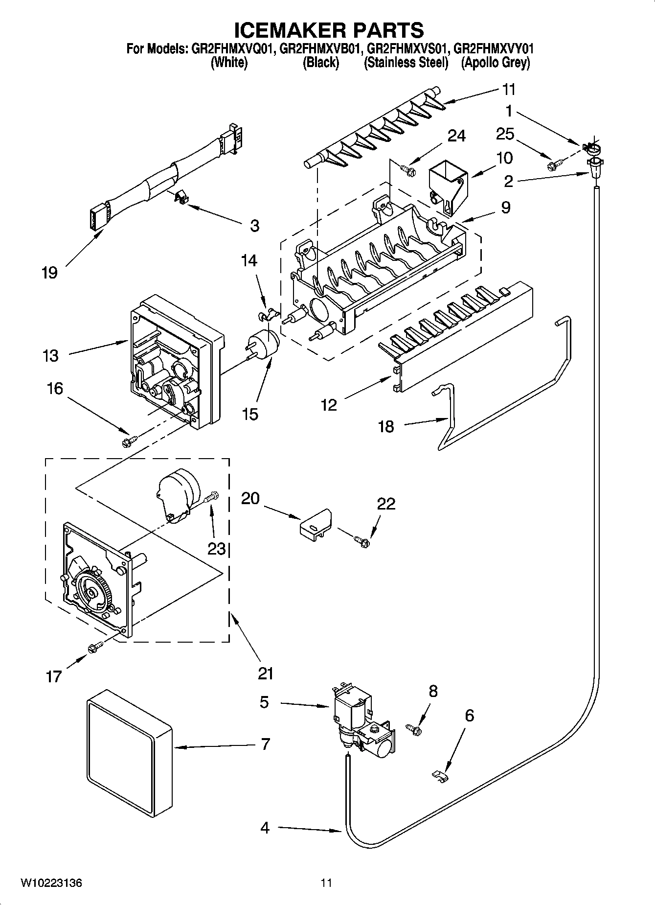 06 - ICEMAKER PARTS