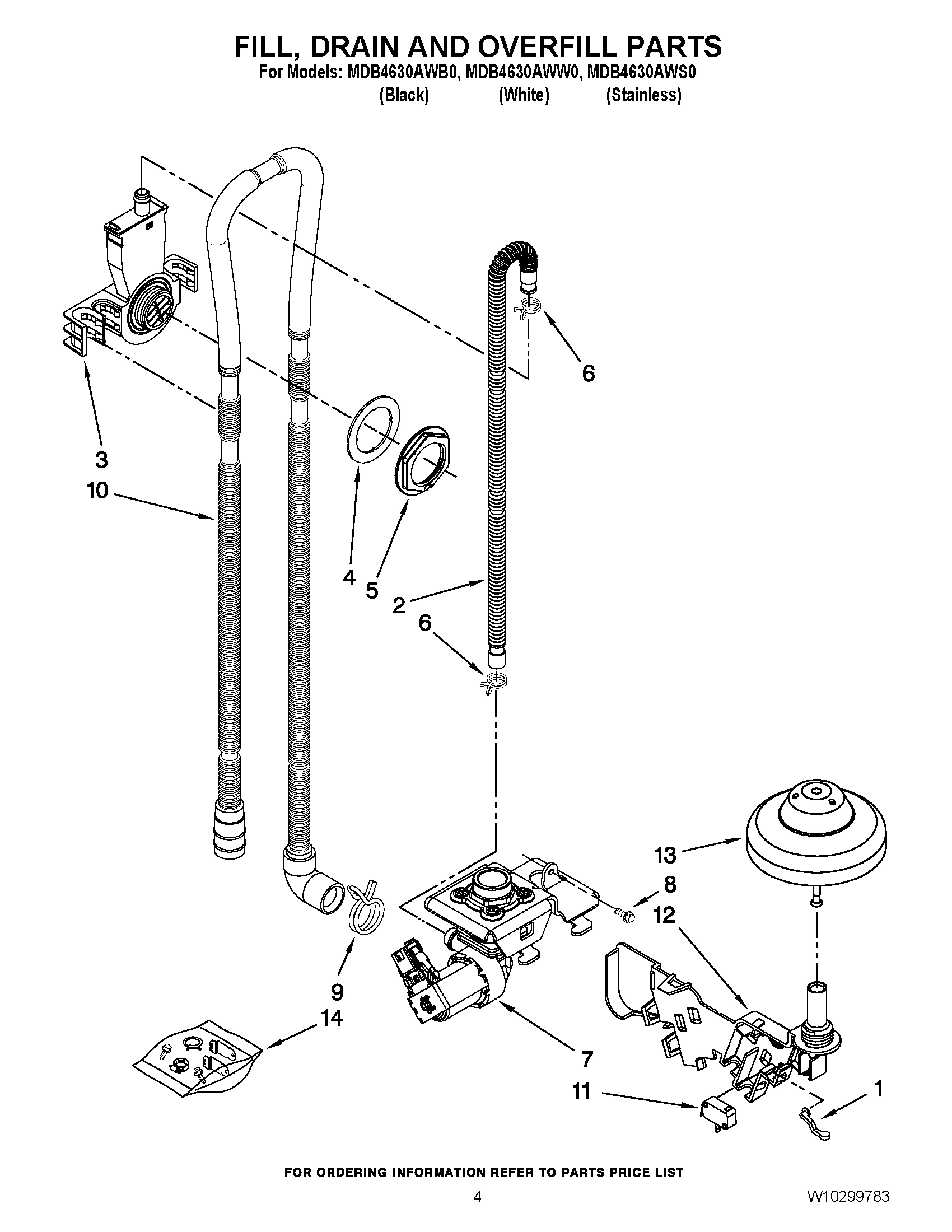04 - FILL, DRAIN AND OVERFILL PARTS