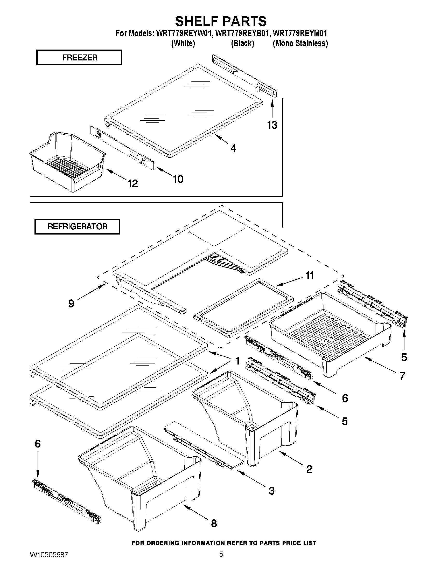 03 - SHELF PARTS