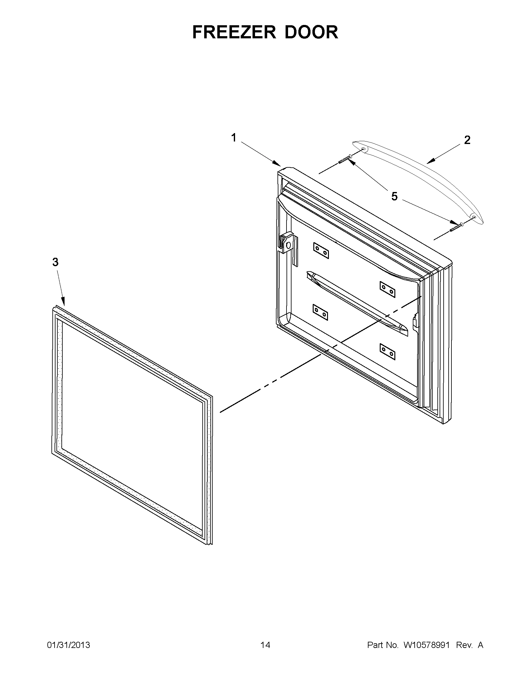 07 - FREEZER DOOR