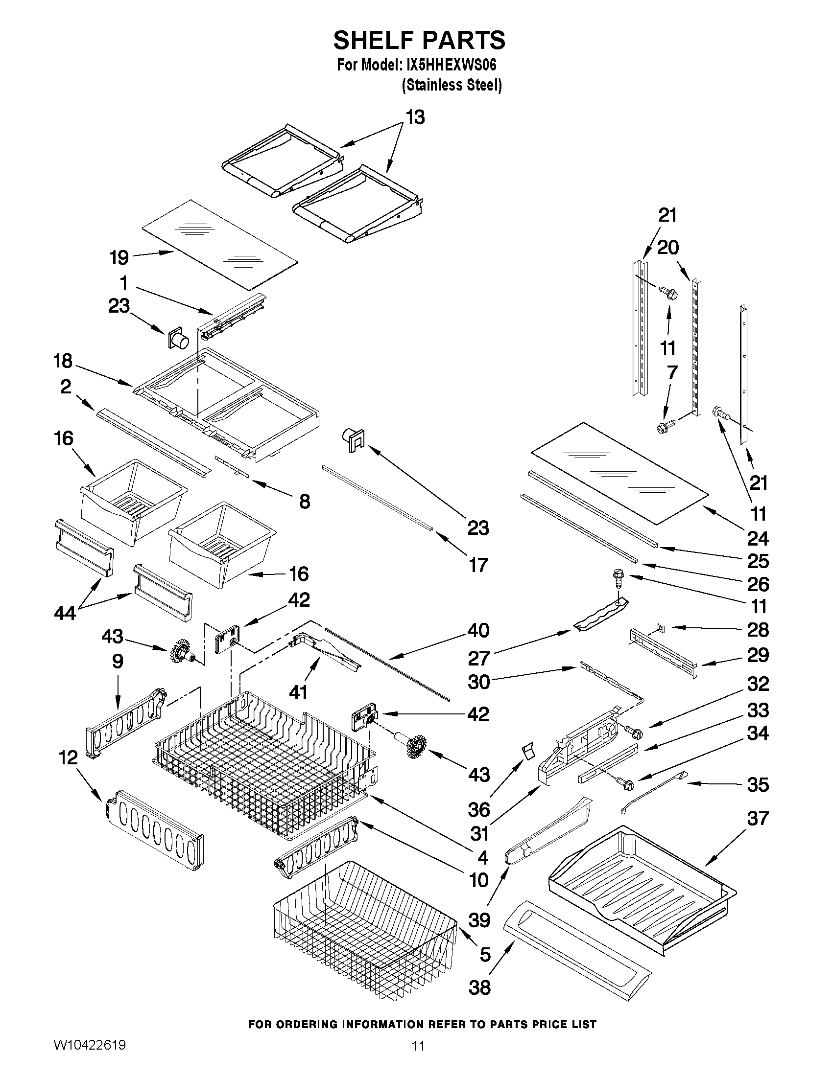 07 - SHELF PARTS