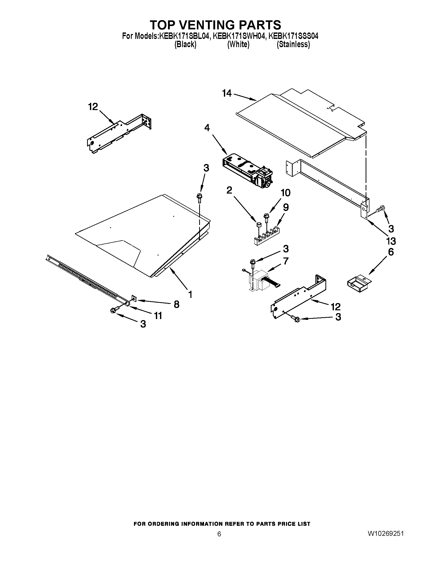 05 - TOP VENTING PARTS