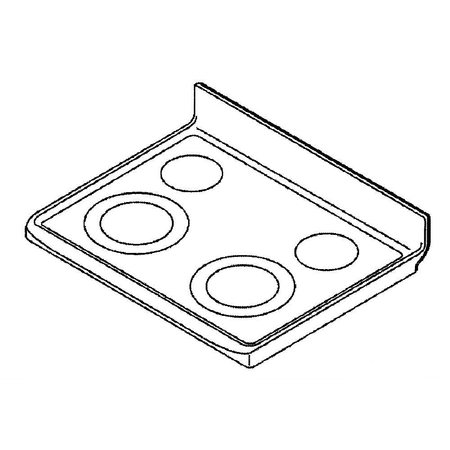 00688120 Bosch Range Ceramic Glass Cooktop