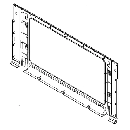 DE64-02972A Samsung Door Assembly NQ9300M PBT