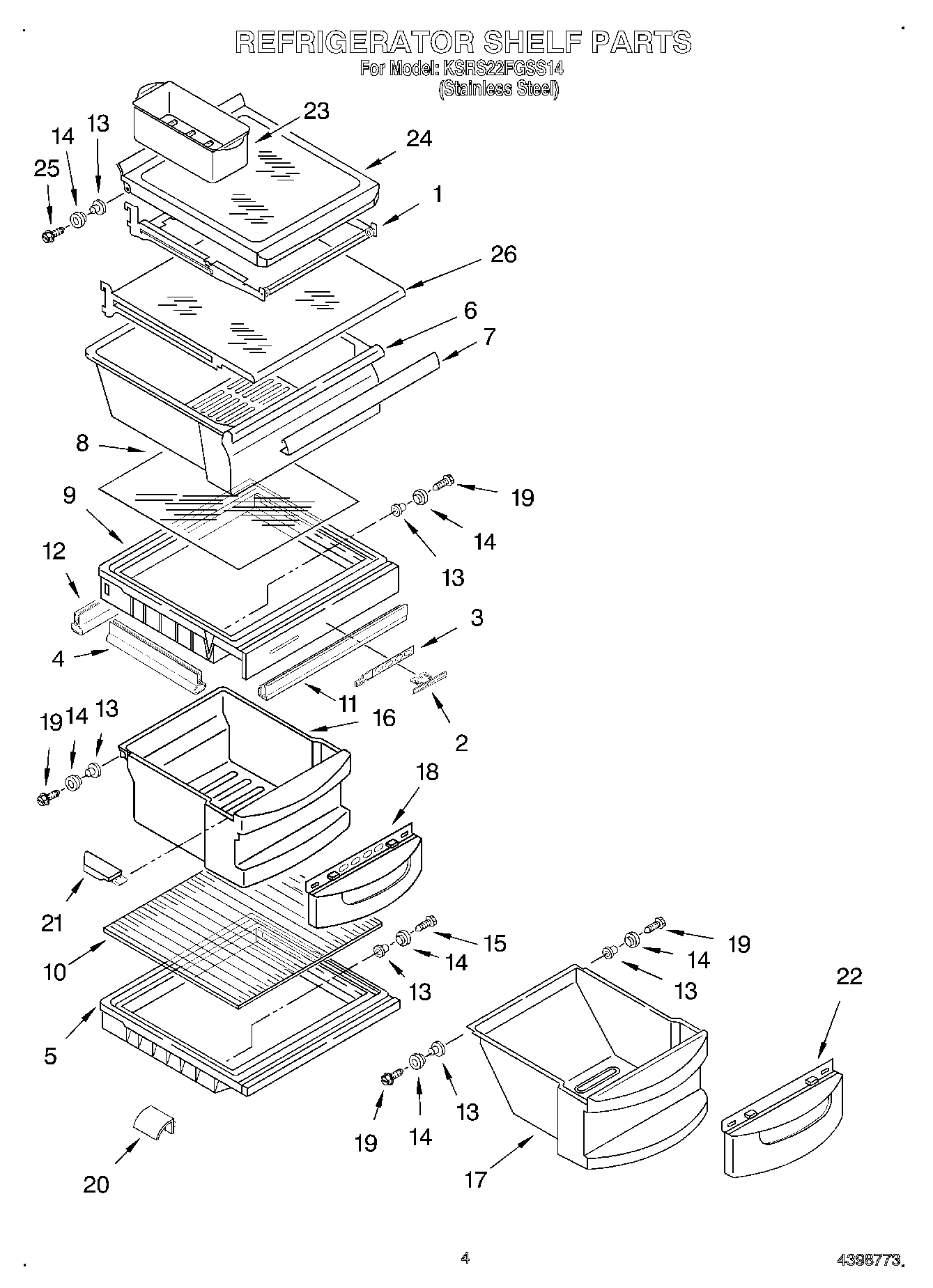 03 - REFRIGERATOR SHELF