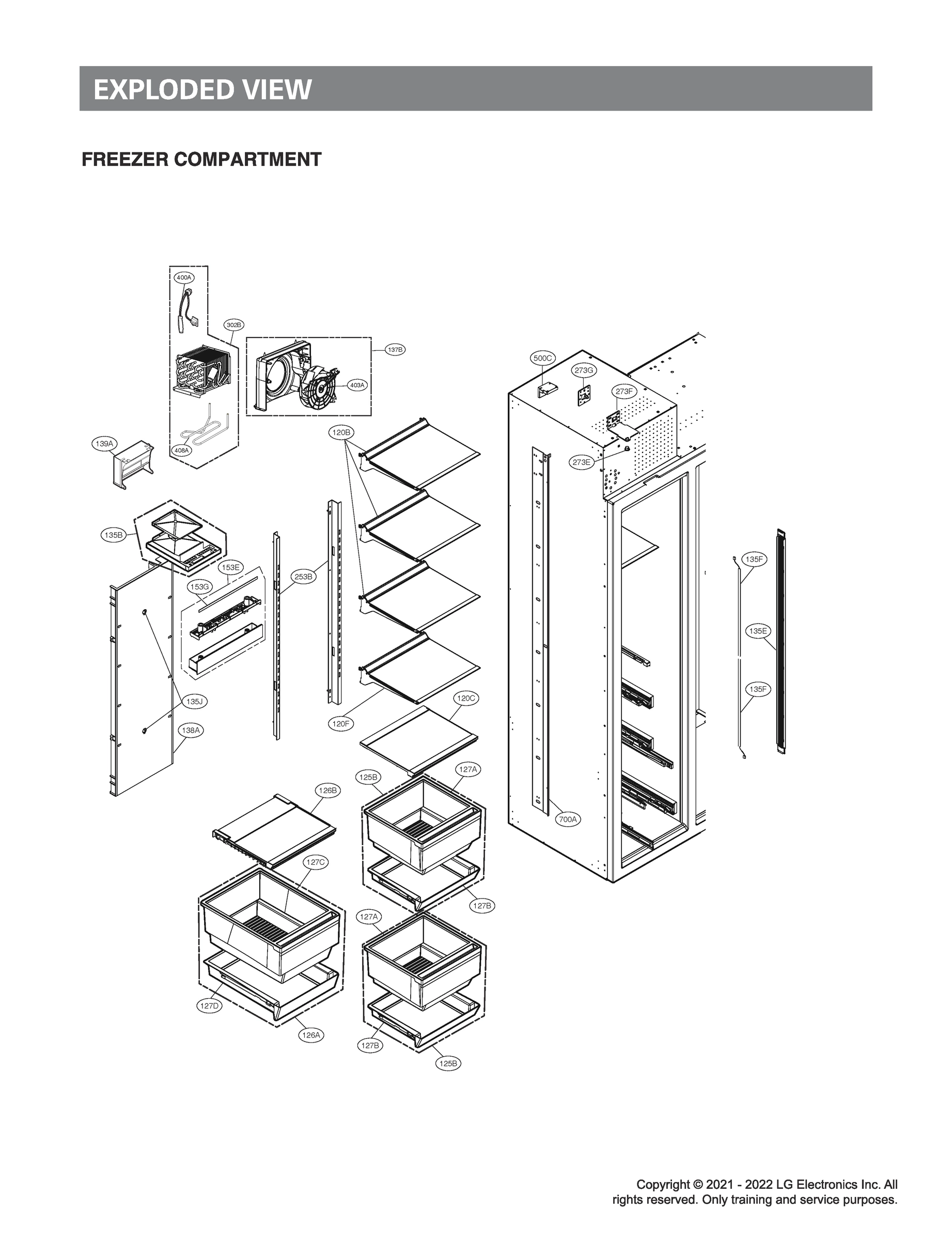 FREEZER COMPARTMENT