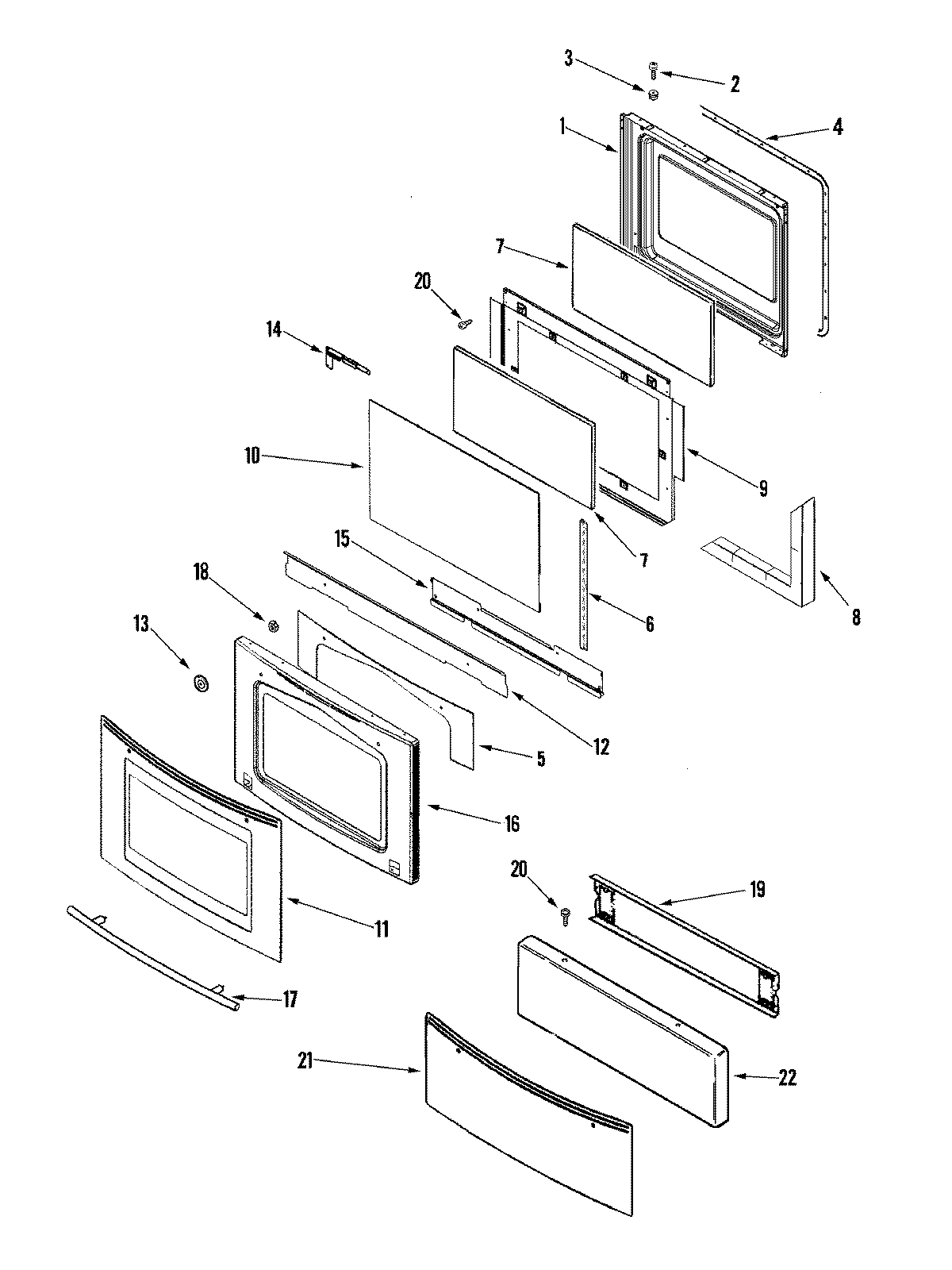 05 - DOOR/ACCESS PANEL (SER PRE 11)
