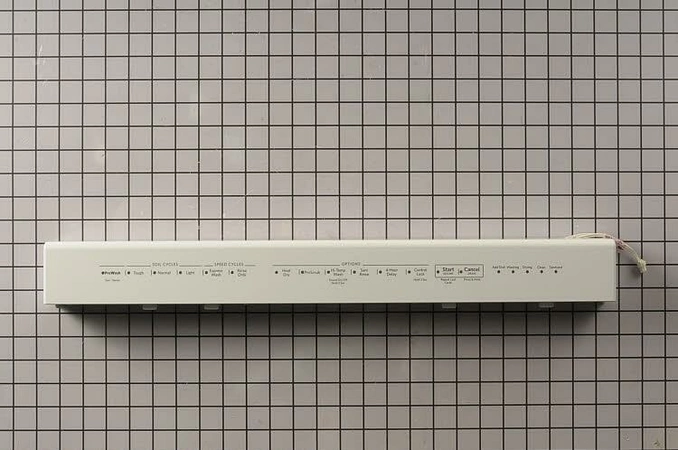 W10740182 Whirlpool Dishwasher Control Panel