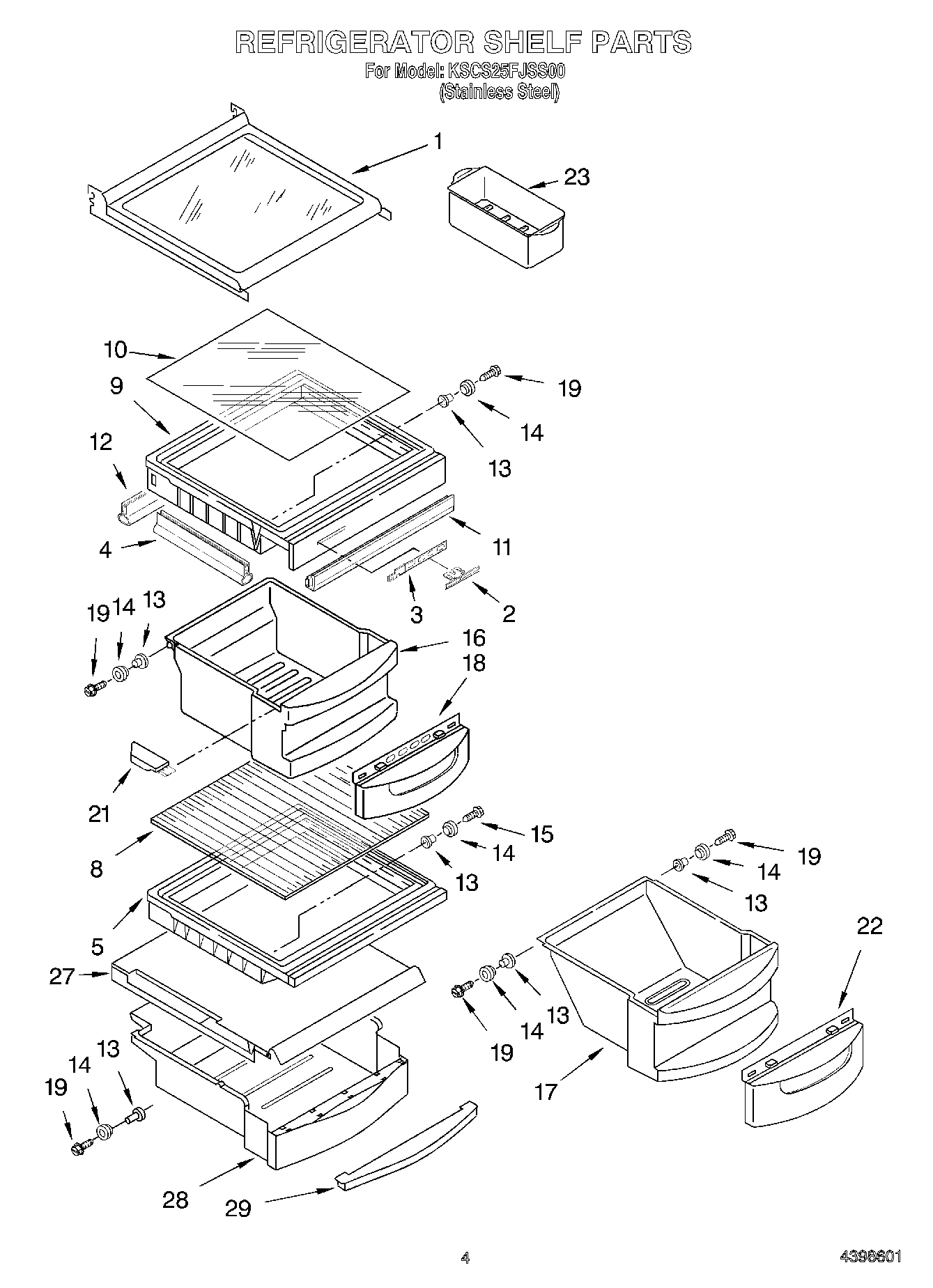 03 - REFRIGERATOR SHELF