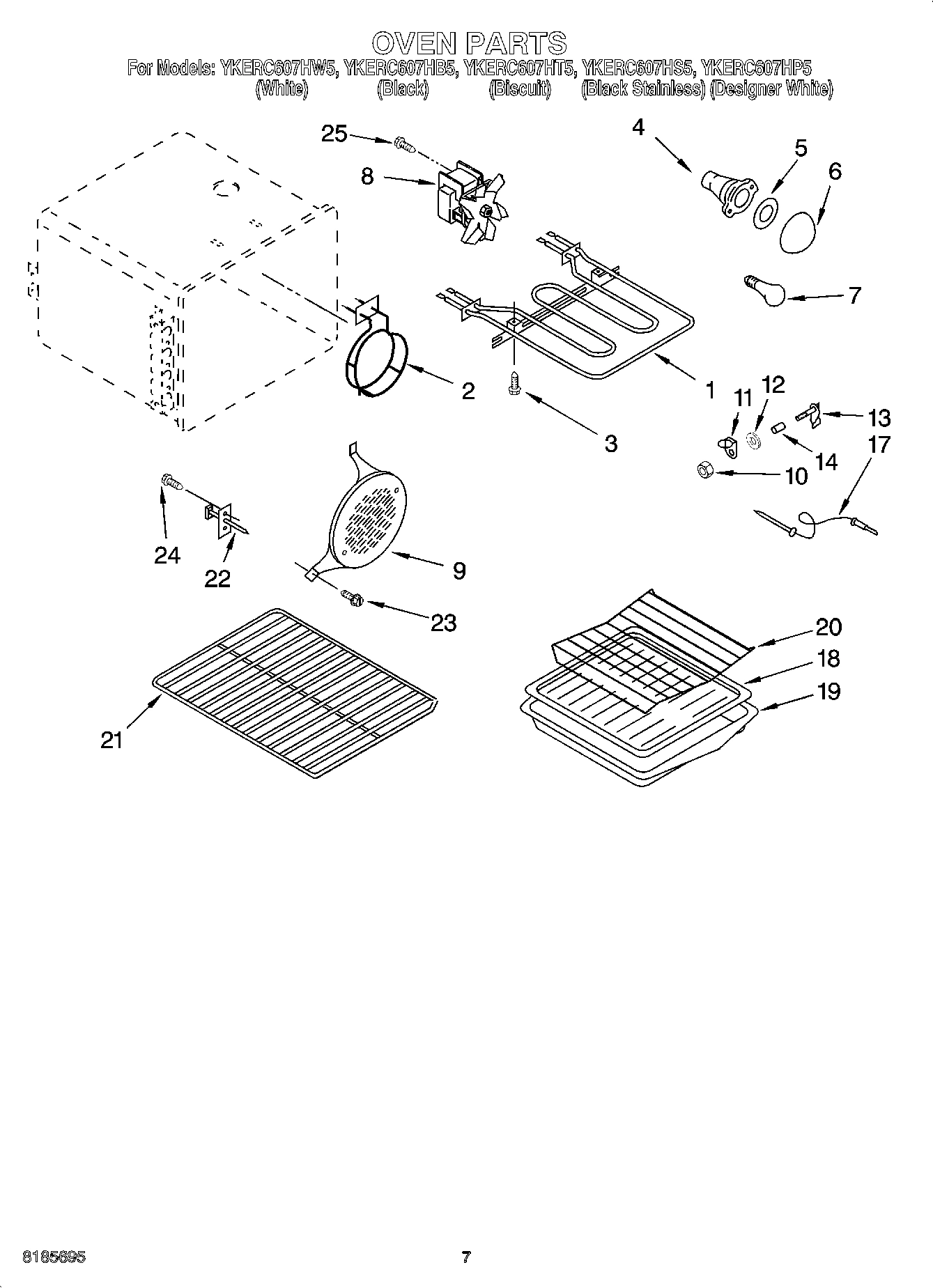 04 - OVEN PARTS
