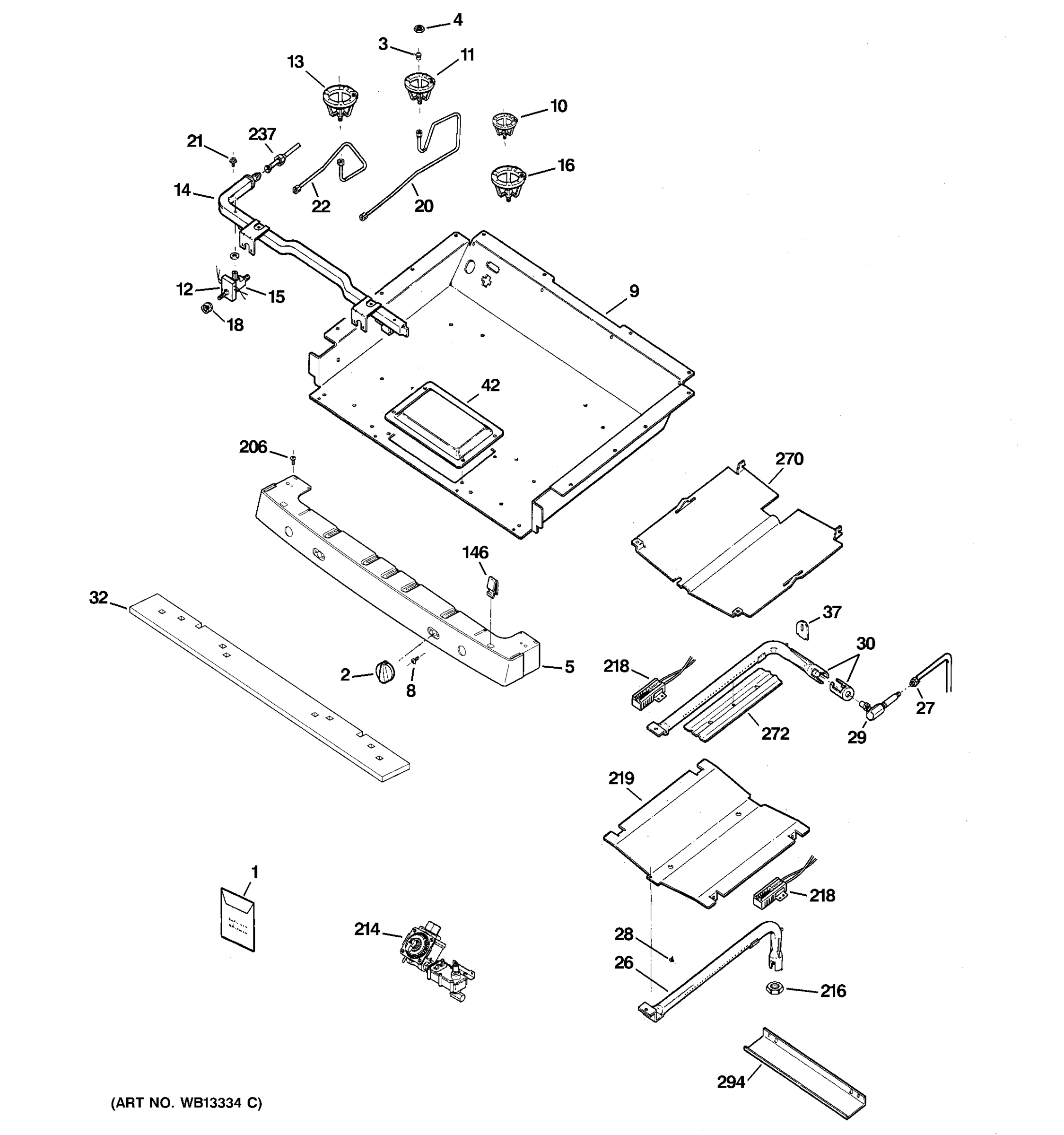 GAS & BURNER PARTS