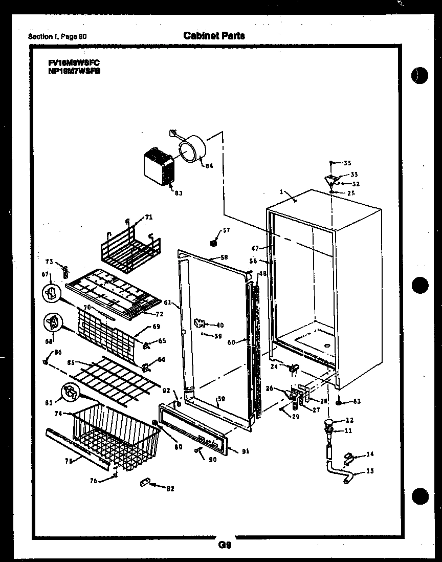 35 - CABINET PARTS