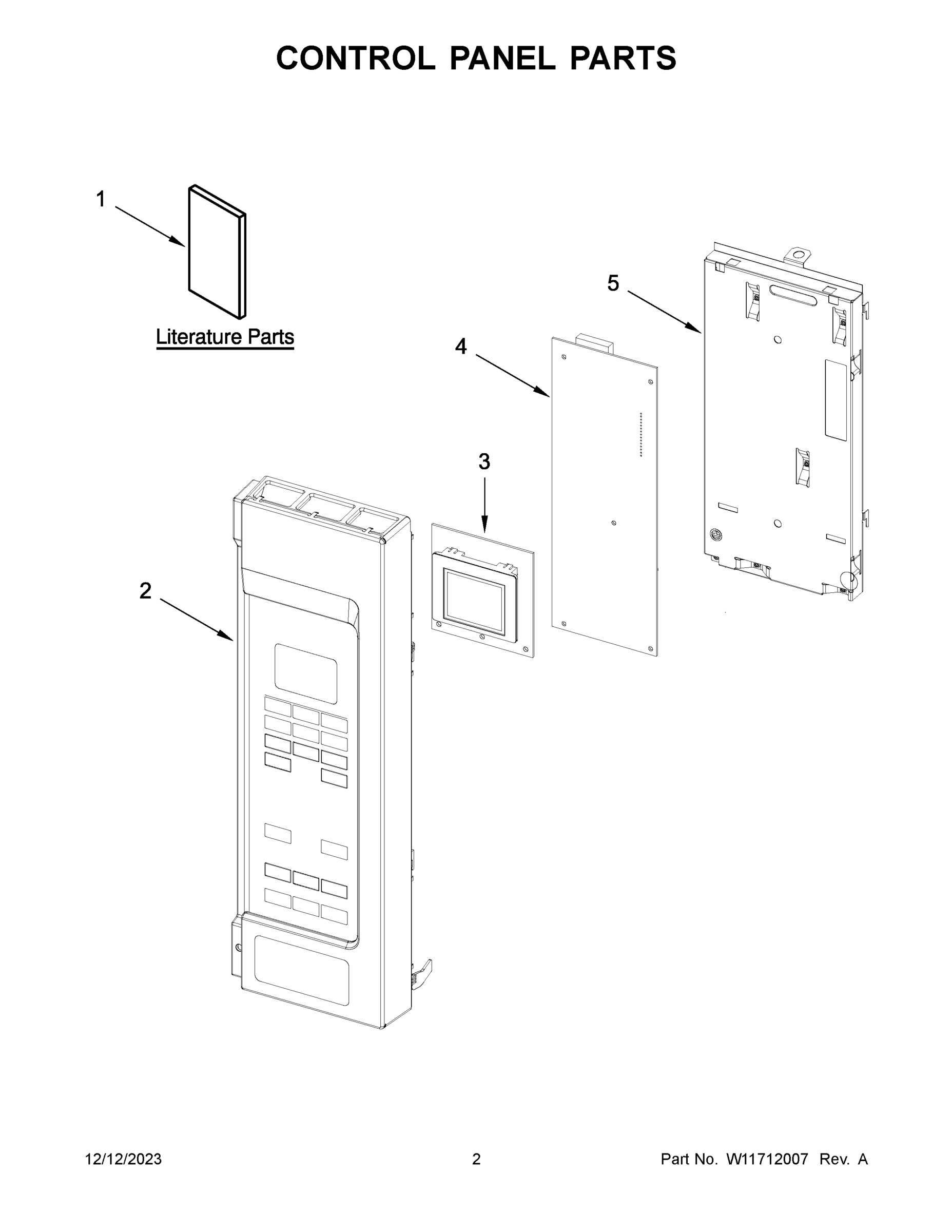 02 - CONTROL PANEL PARTS