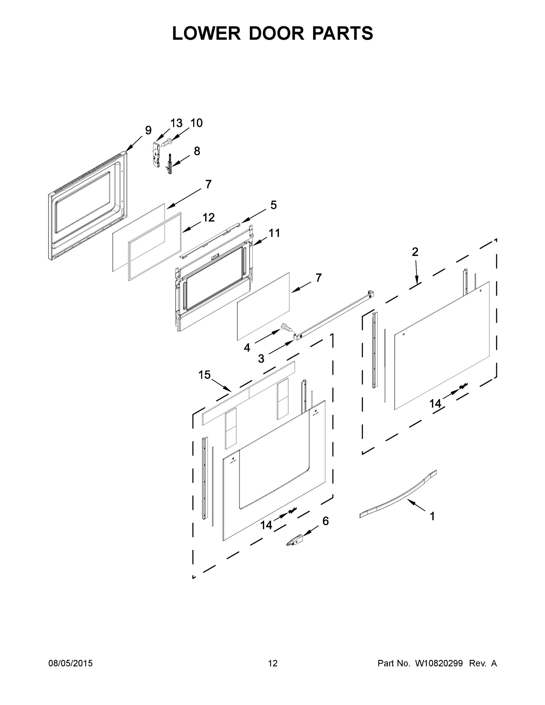 07 - LOWER DOOR PARTS