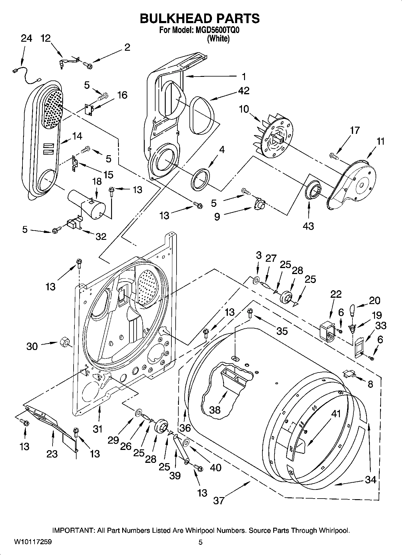 03 - BULKHEAD PARTS