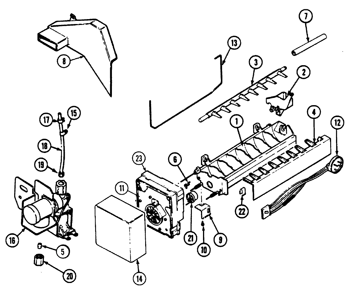 05 - OPTIONAL ICE MAKER KIT (ICE)