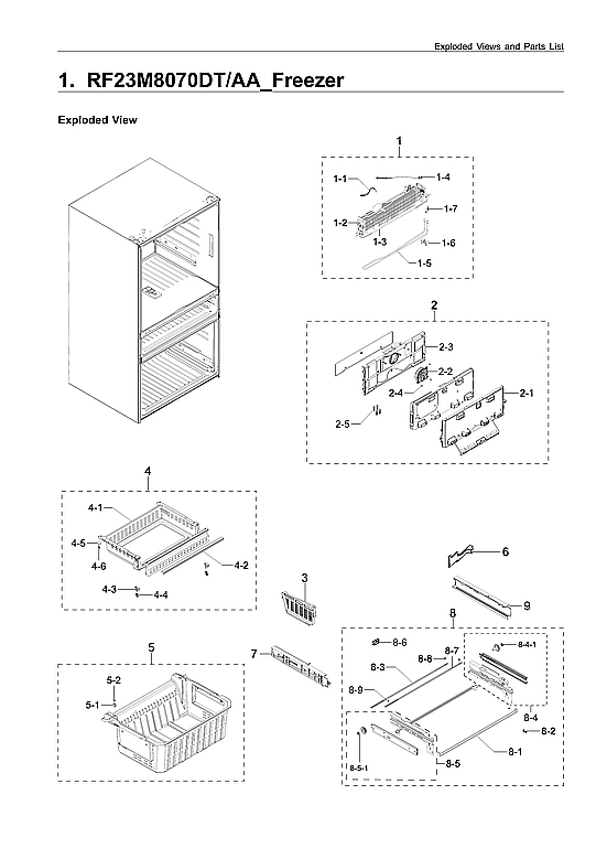 FREEZER PARTS