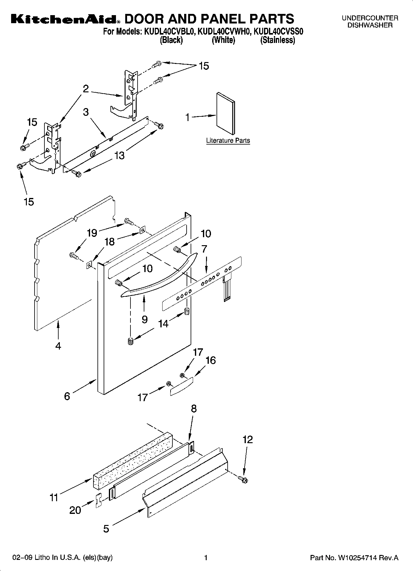 01 - DOOR AND PANEL PARTS