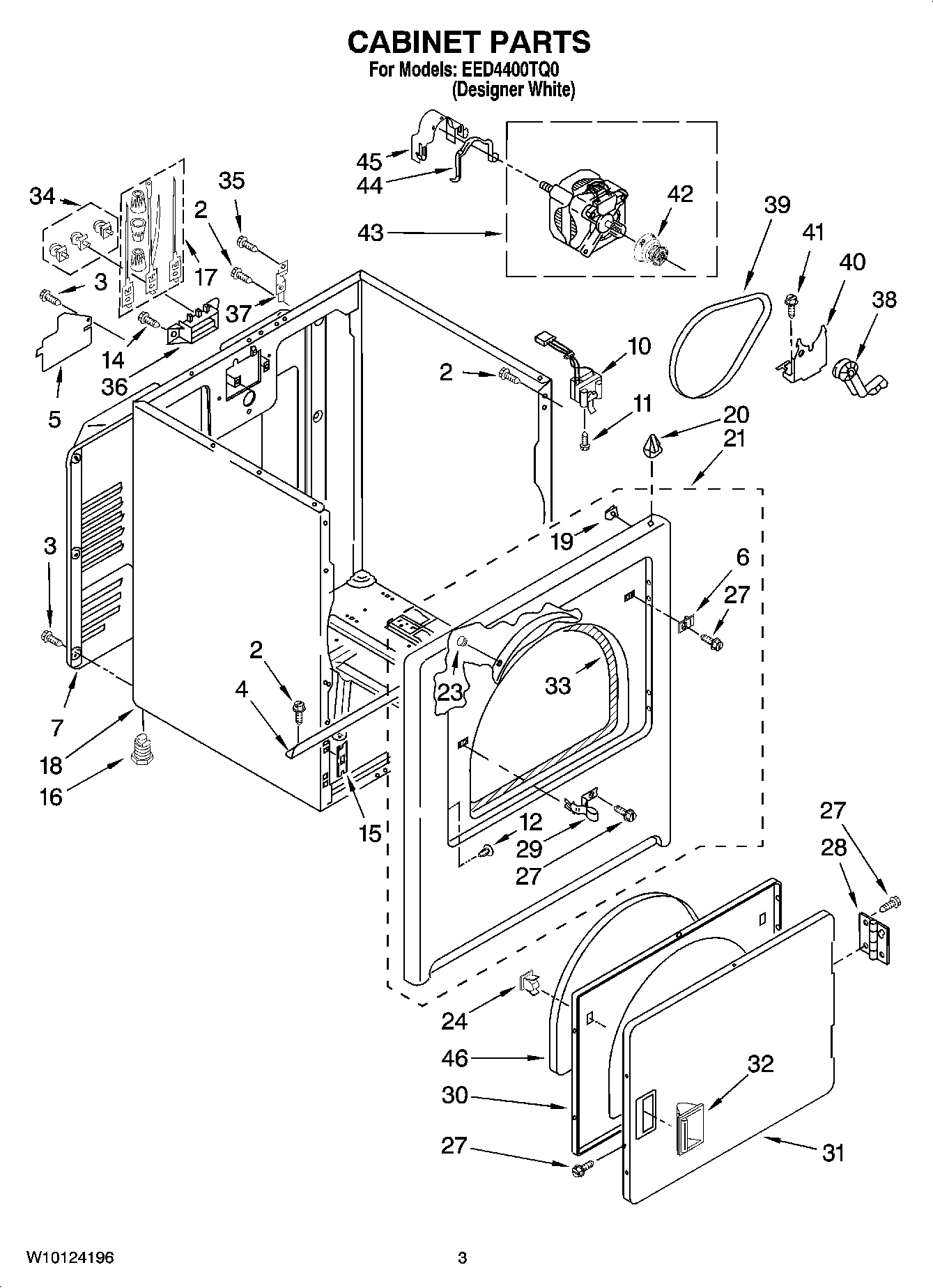 02 - CABINET PARTS