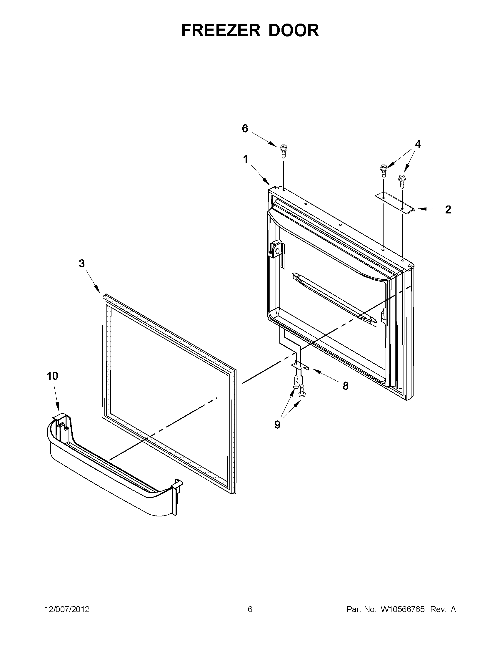 03 - FREEZER DOOR