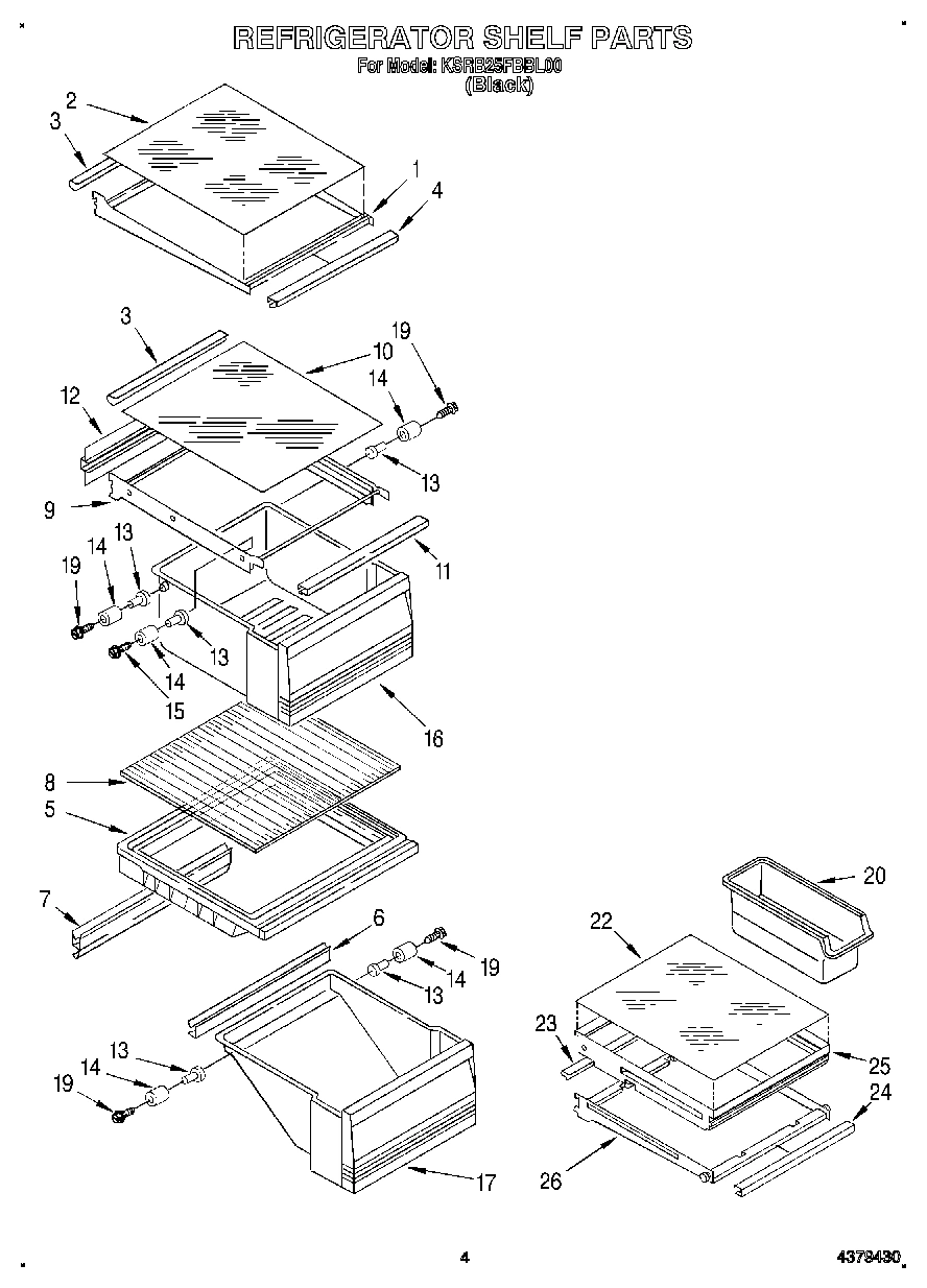 03 - REFRIGERATOR SHELF