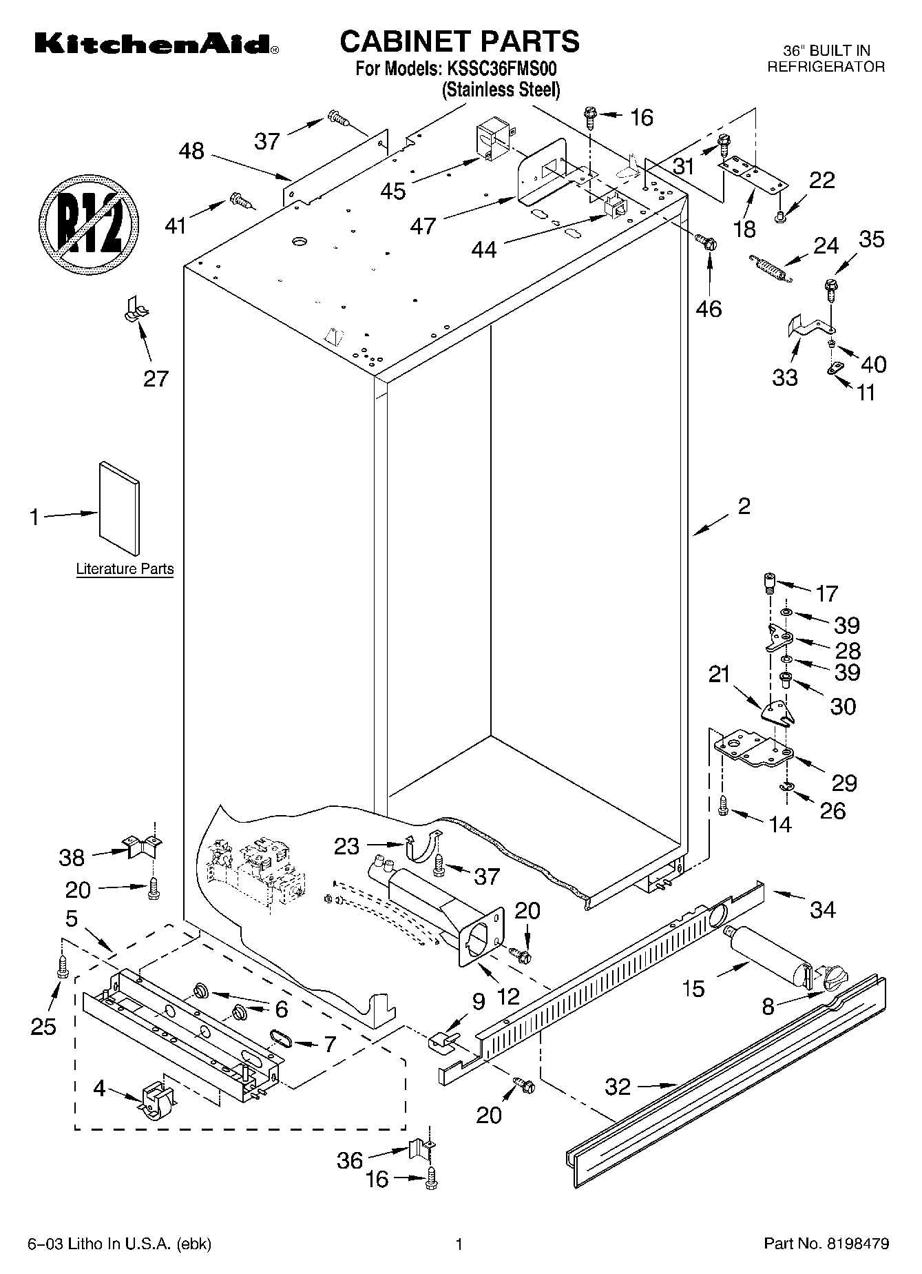 01 - CABINET PARTS
