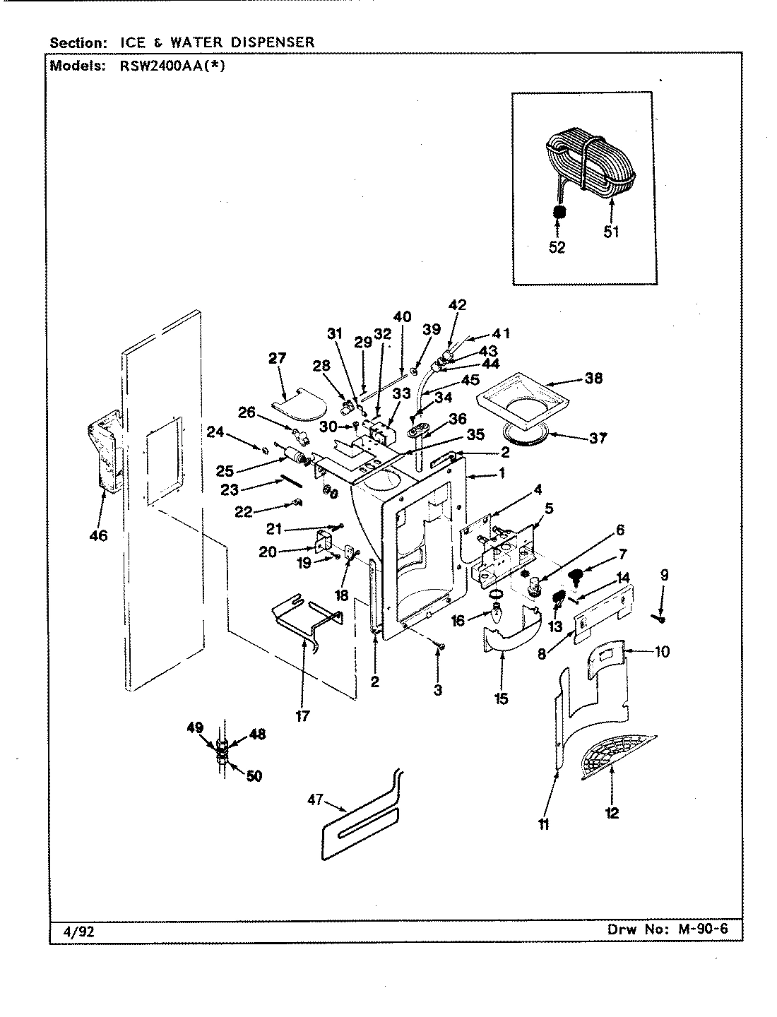 07 - ICE & WATER DISPENSER