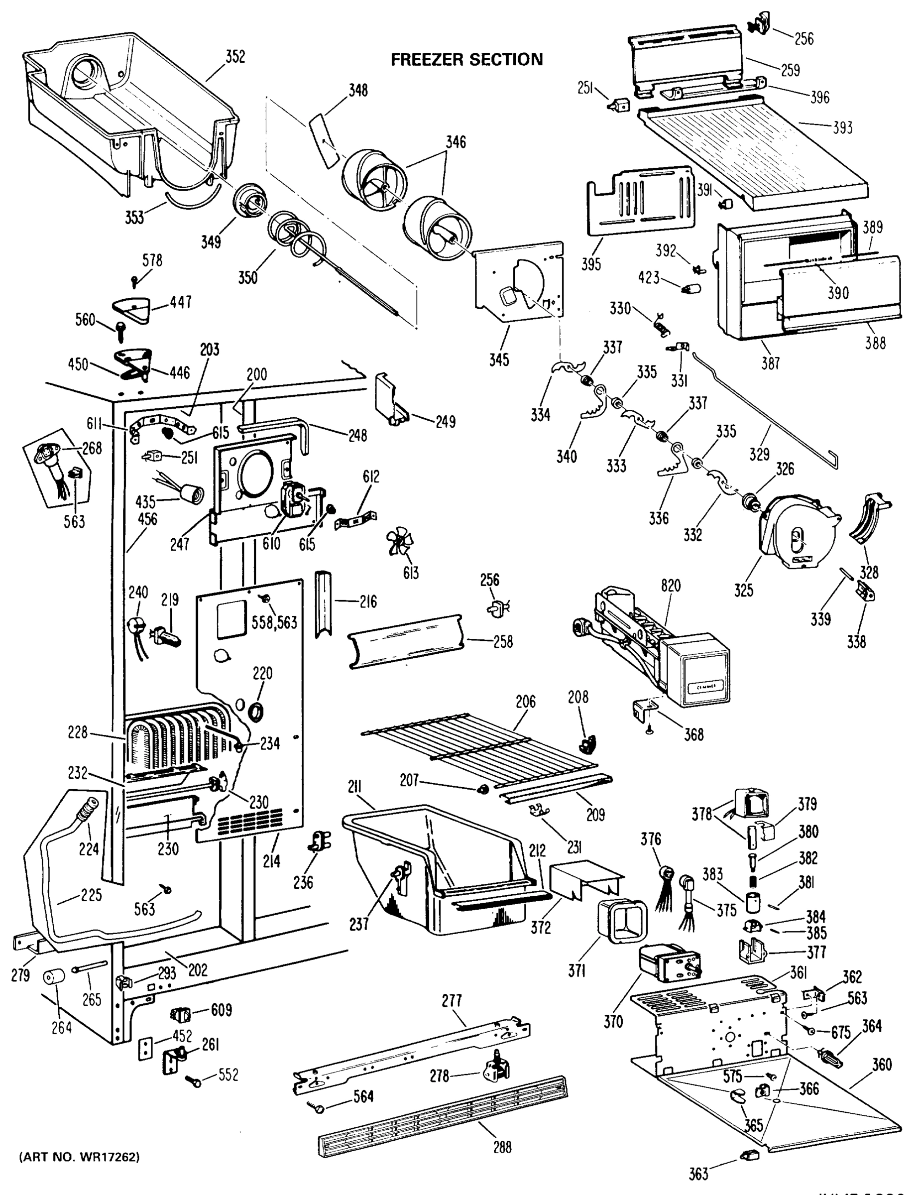 FREEZER SECTION