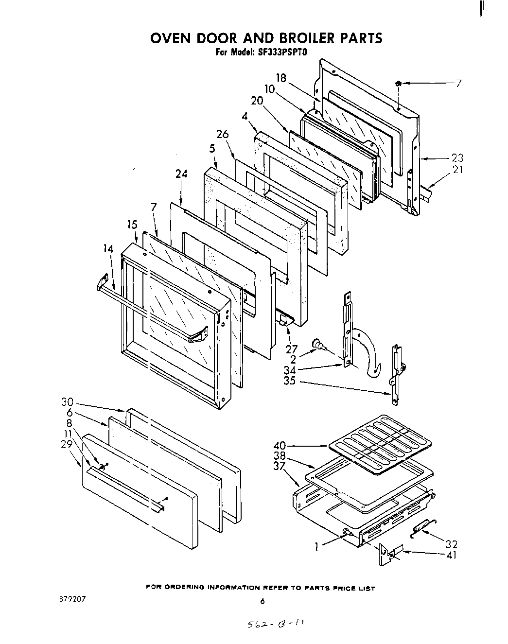 04 - OVEN DOOR AND BROILER