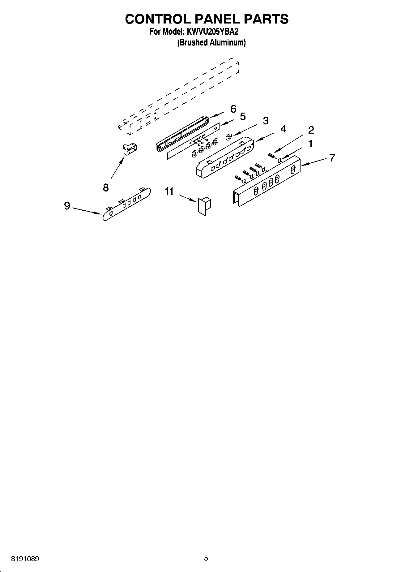 03 - CONTROL PANEL PARTS