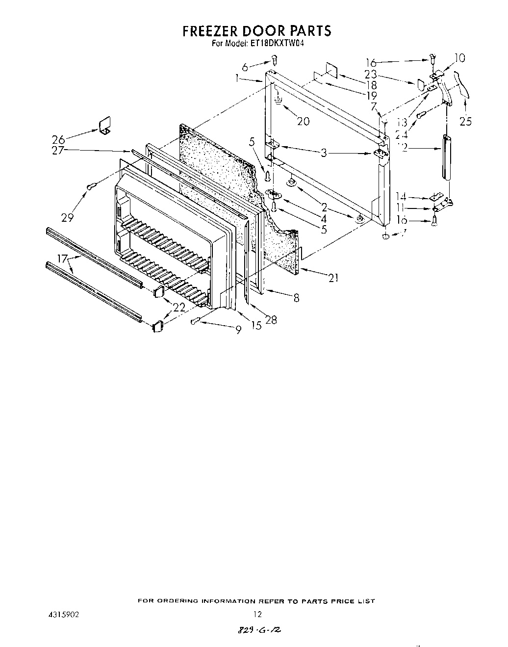 08 - FREEZER DOOR