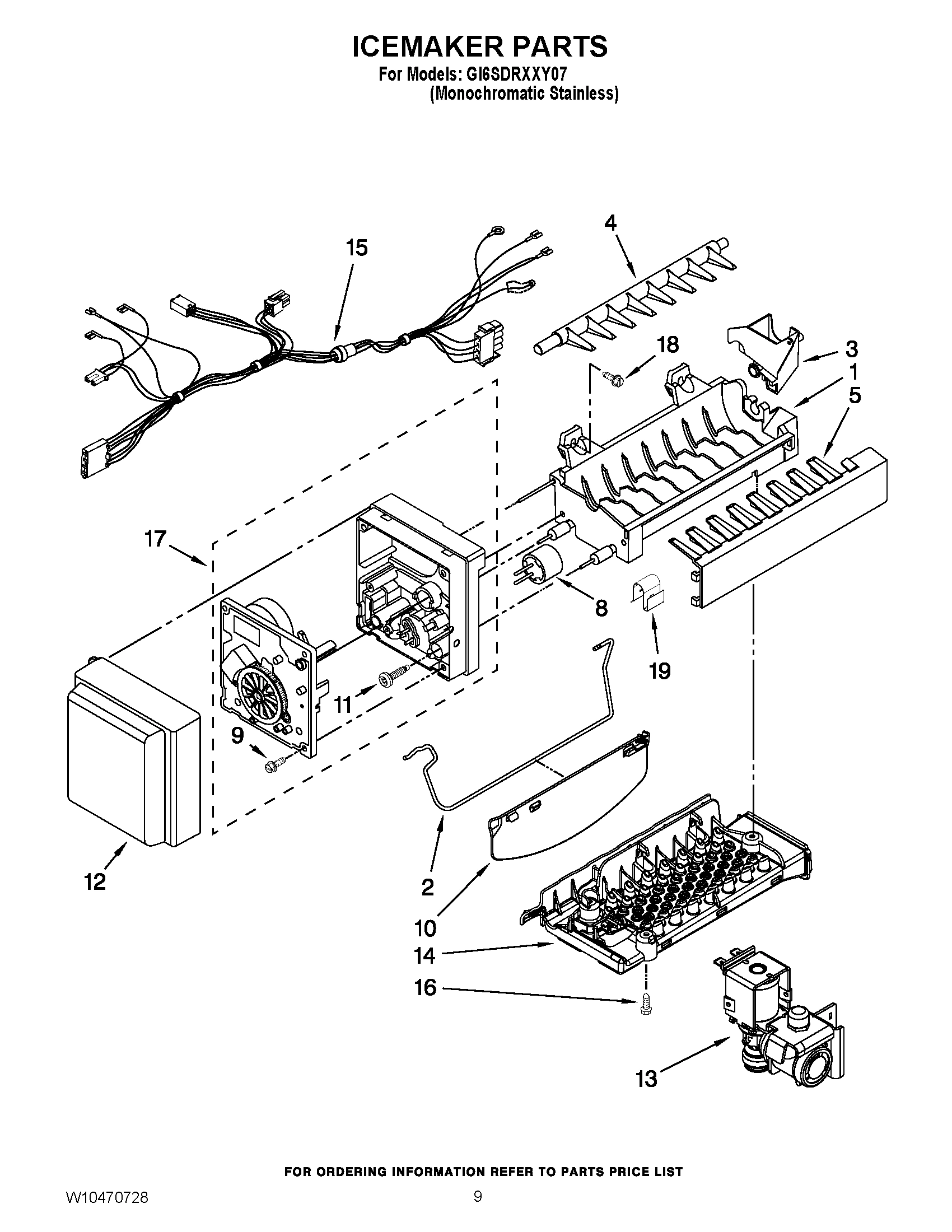 05 - ICEMAKER PARTS