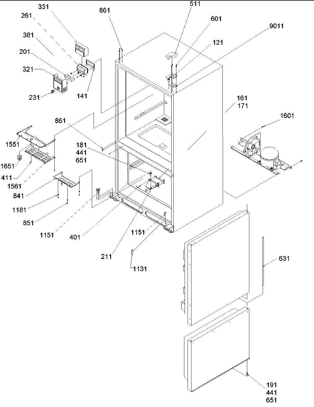 05 - CONTROL, HINGES & SHIELDS