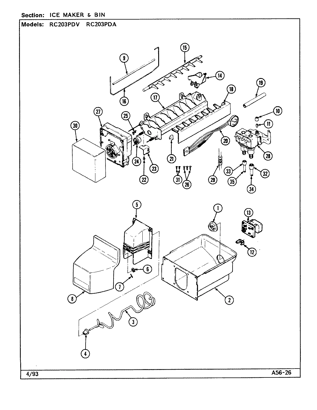 06 - ICE MAKER & BIN