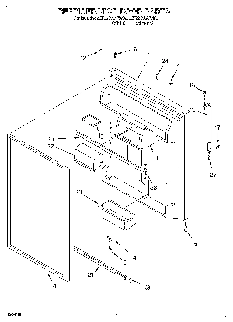 04 - REFRIGERATOR DOOR