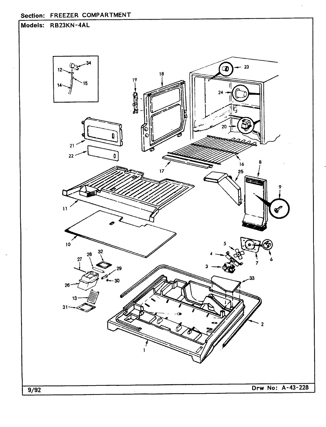 02 - FREEZER COMPARTMENT