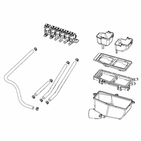 DC97-20041A Samsung Drawer Housing Assembly f
