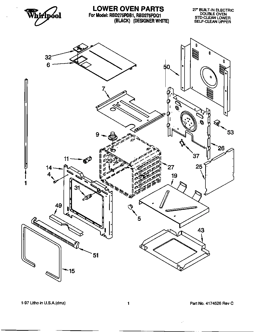 01 - LOWER OVEN