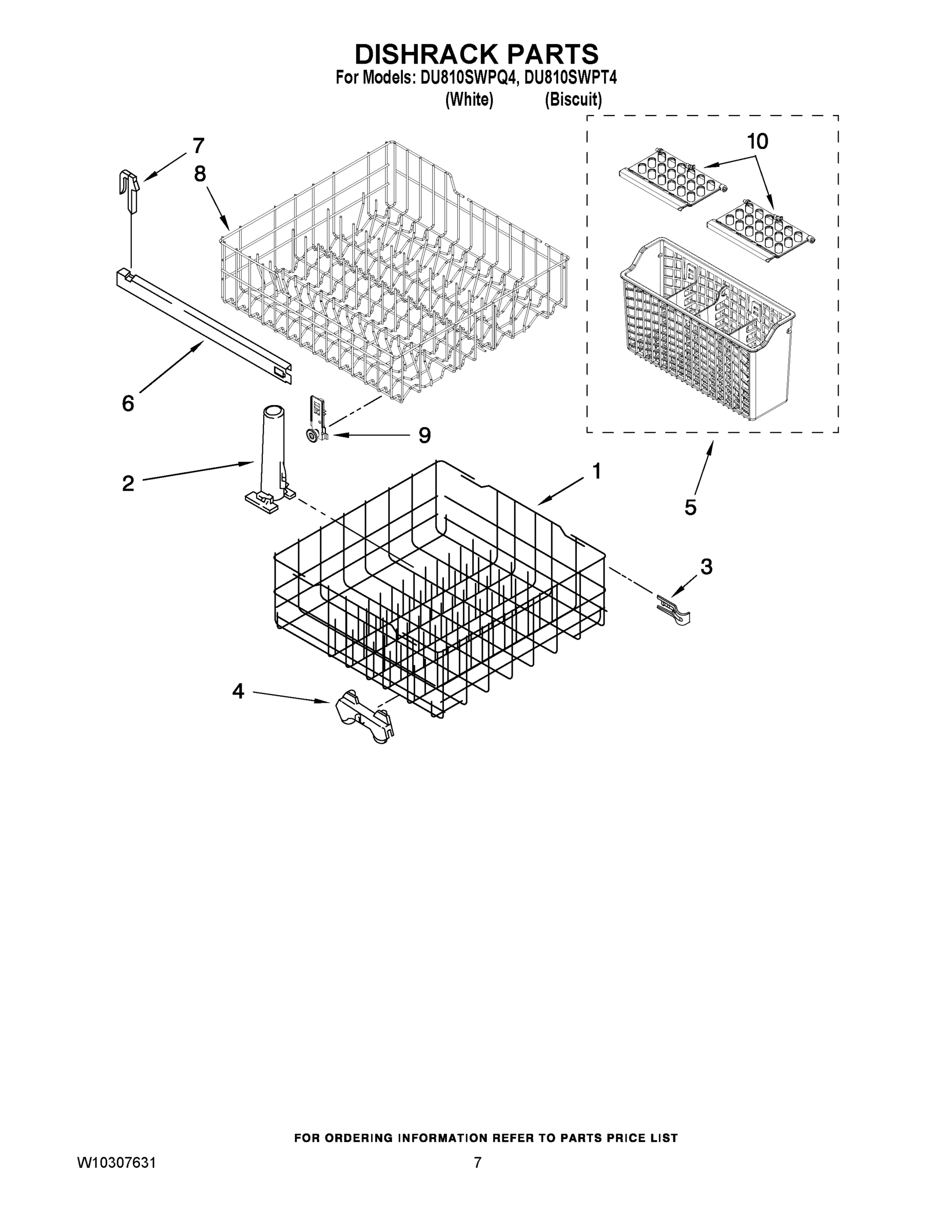 06 - DISHRACK PARTS