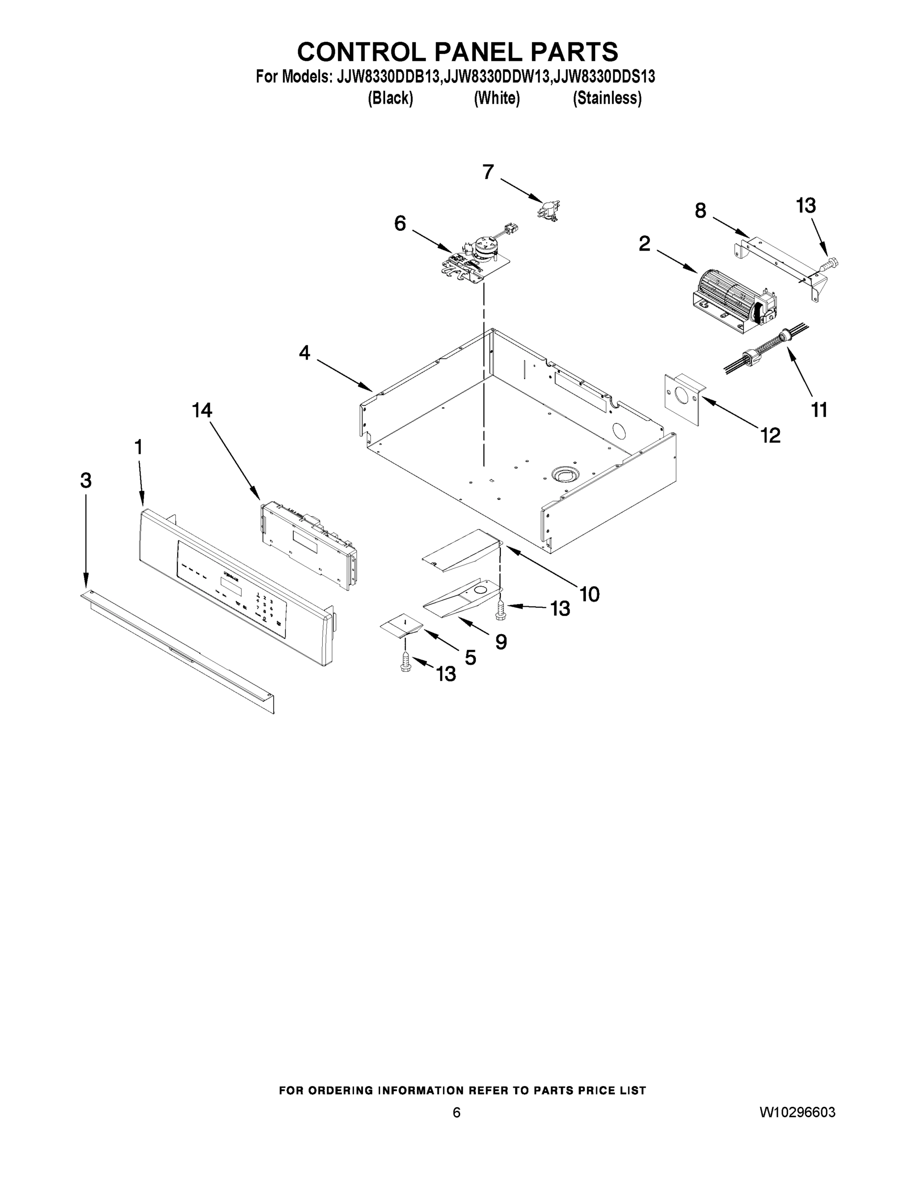 04 - CONTROL PANEL PARTS