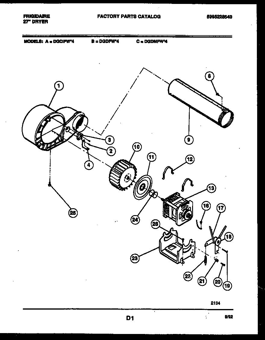 05 - BLOWER AND DRIVE PARTS