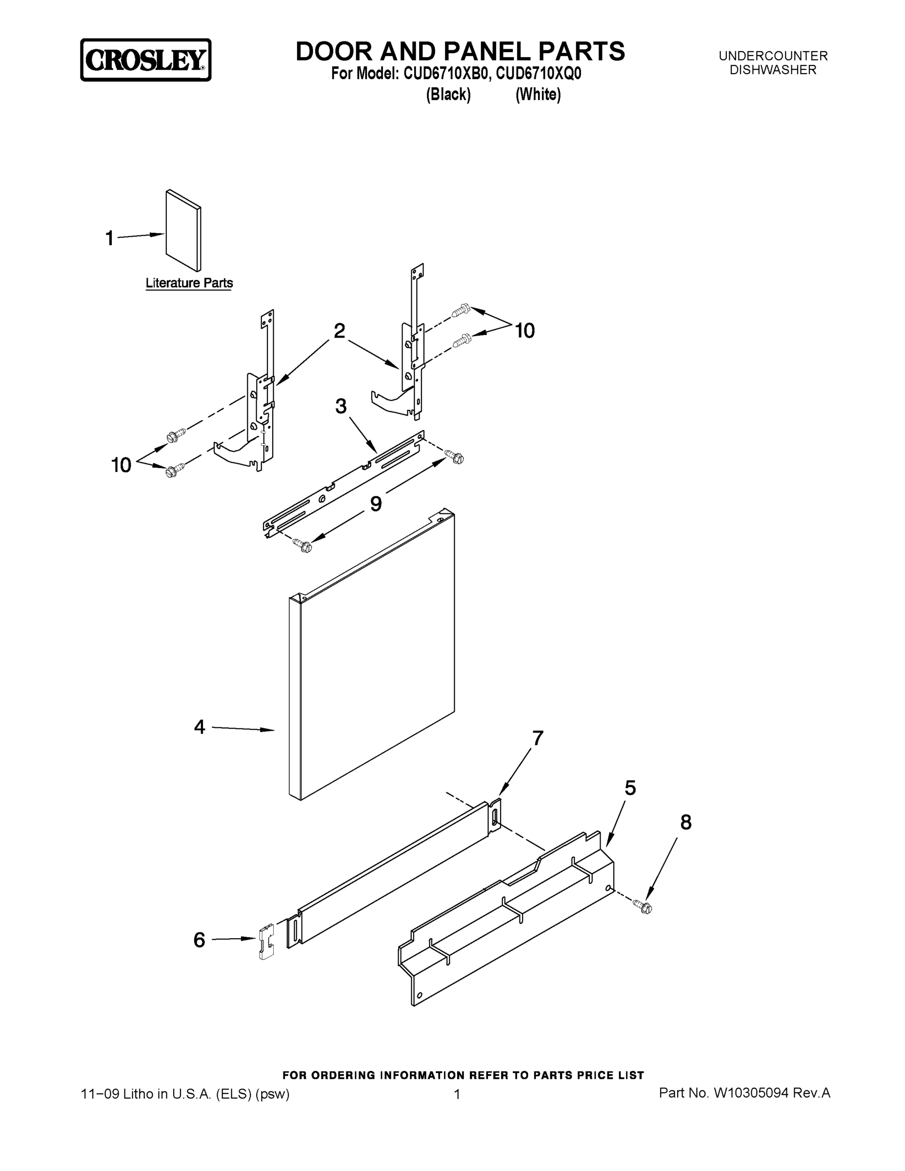 01 - DOOR AND PANEL PARTS