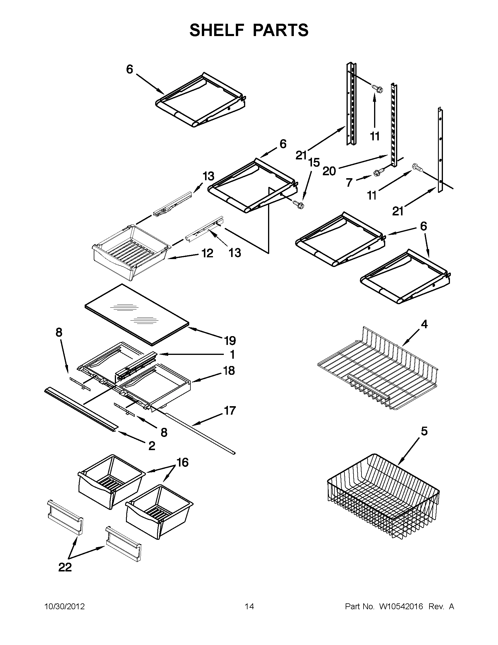 07 - SHELF PARTS