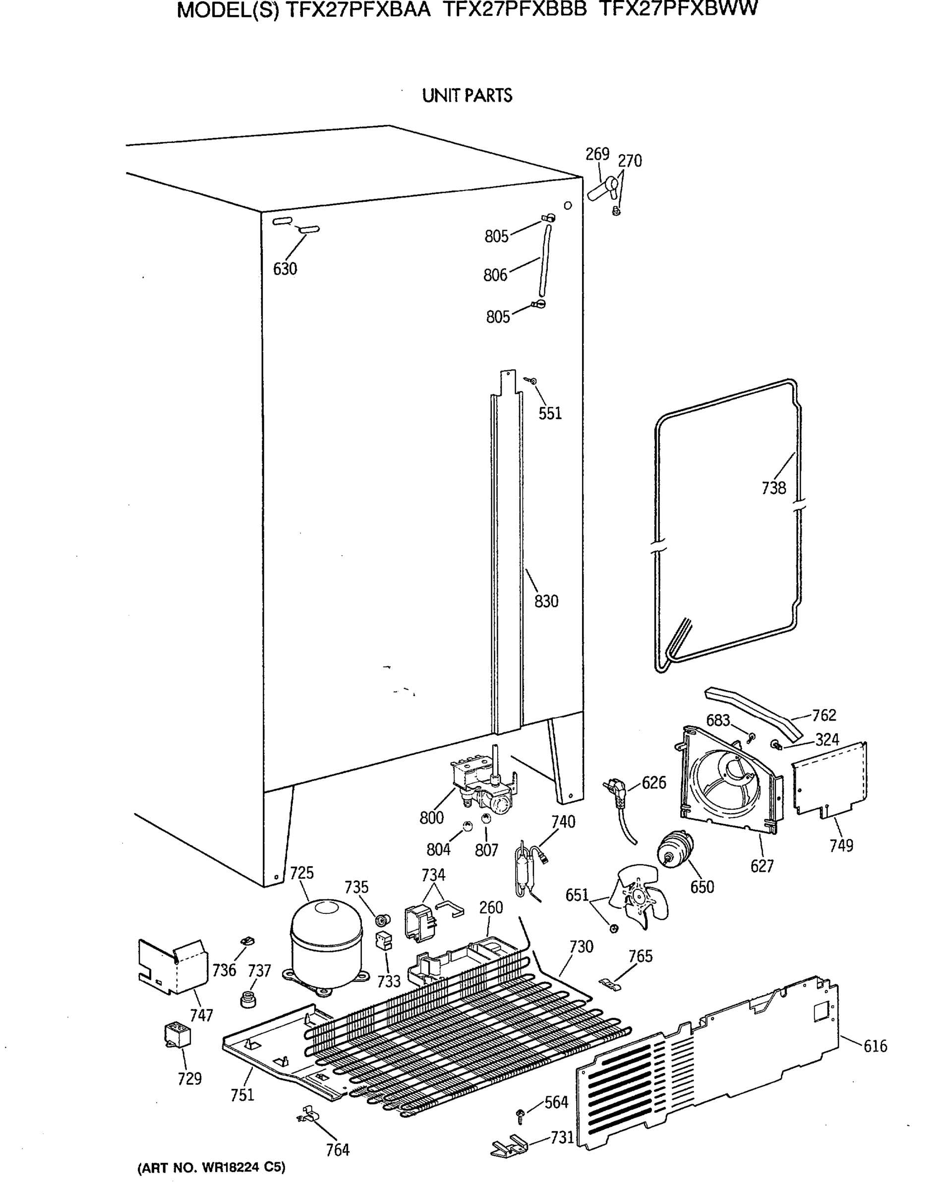 UNIT PARTS