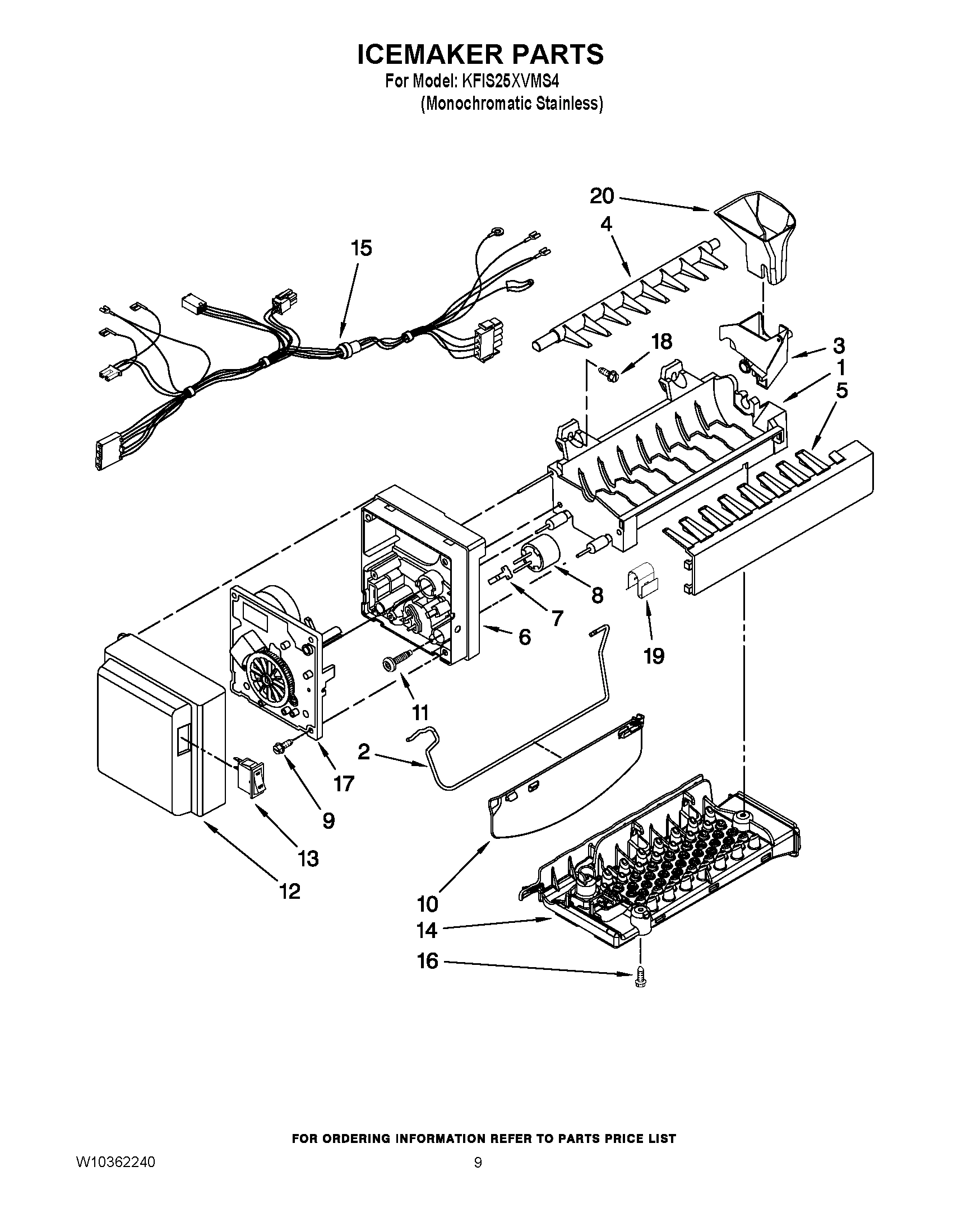 05 - ICEMAKER PARTS